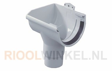 PVC EINDUITLOOP LINKS 120MM
