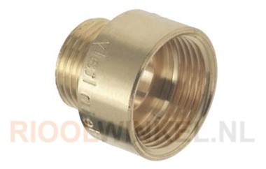 VERL.SOK 3/8 BIx1/4 BU MESS