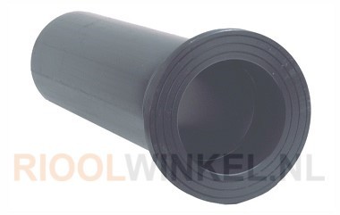 PE80 VOORLASKRAAG 63mm - SDR17 / PN10 ( LANG MODEL )