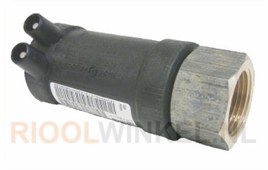 PE-100 OVERG.ST 50x3/2'BN BRONS EM