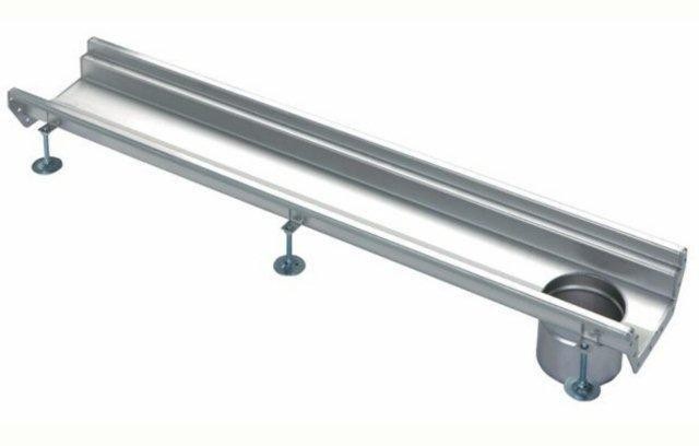 RVS INDUSTRIEGOOT B200 x L500mm met OU 110mm