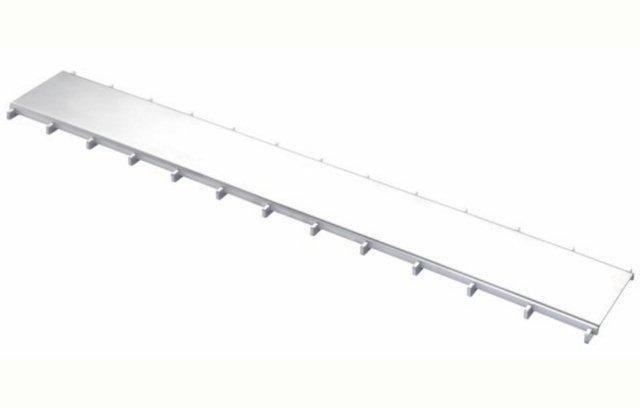 RVS IND.GOOT PLAATROOSTER L1000 mm