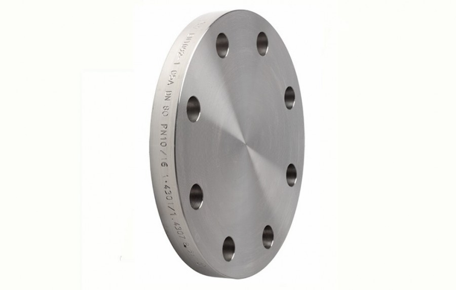 RVS 304 BLINDFLENS 200MM 8gts