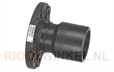 PE100 REDUCTIE VOORLAS-FLENS 110mm x DN80 - SDR11/PN16
