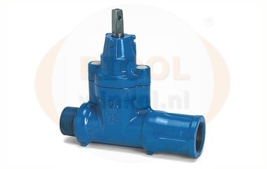 AVK DIENSTL. AFSLUITER 40mm x 2' BT.DR. 16/29 PN10 KST