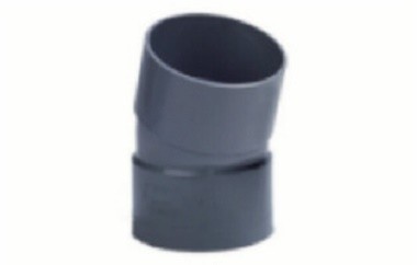 PVC BOCHT 125mm 15gr 2xLV