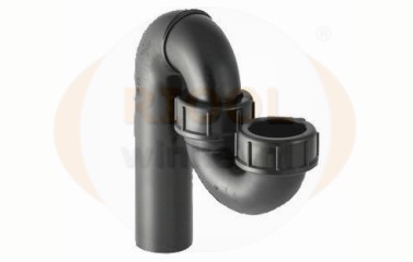 PE SIFON 40x40mm VERTICAAL 2-DELIG G152035