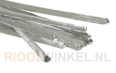 ZINK SOLDEERSTAAF 50/50 DRIEKANT 10mm (250gr)