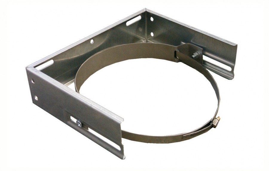ISOD.MUURBEUGEL VERSTEL. 150MM