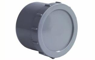 EINDSTUK 160mm + SCHROEFDEKSEL