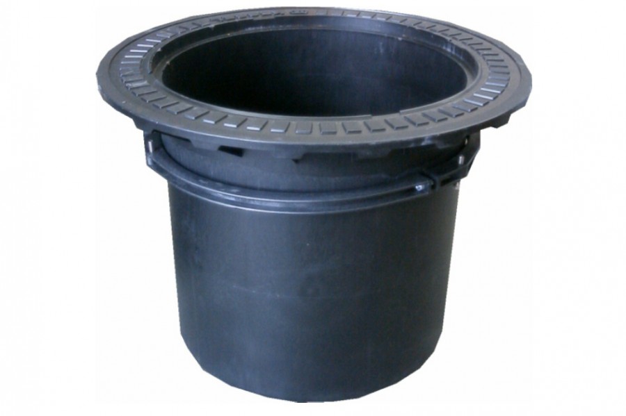HDPE VERSTELBAAR OPZETSTUK 630mm + KLEMRING
