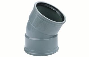 PVC BOCHT 110mm 30gr 2xMV SN8