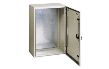 RVS BUITENKAST + SLOT (DONKERGROEN - RAL6005)