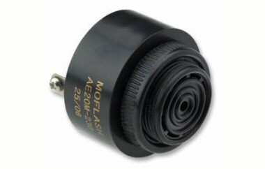 PIEZO ZOEMER ZWART 230VAC