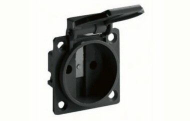 230VAC CHASSIS CONNECTOR COVER BLACK