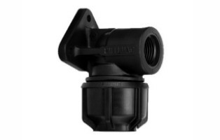 FRW MUURPLAAT PE 25mm x 3/4' Binnendraad