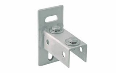 RVS WANDBORGKLEM STRUT 41 x 41 mm
