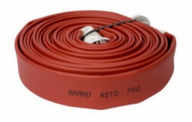 PVC/NITRIL BRANDSLANG 90 mm ROOD NOK 81 (Rol 20m)