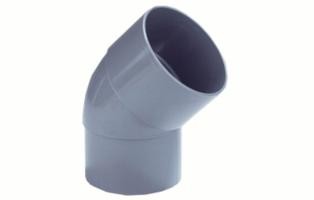 PVC BOCHT 70mm 45gr HWA VS