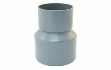 PVC VERLOOPSTUK 110 x 100 mm HWA ( CENTRISCH ) LANG