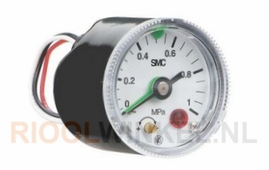 SMC GP46-10-01-L5 MANOMETER 42mm + SWITCH / LED