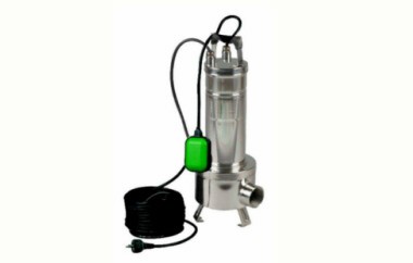 HUUR= RVS DOMPELPOMP VLR550 + KLAUW 2' (230VAC)
