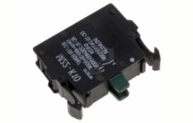 CONTACTELEMENT GROEN 1xNO SCHROEF M22/K10 FRONT