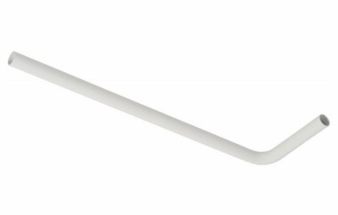 PVC VLOERBUIS 32mm x 90gr x L= 760mm WIT