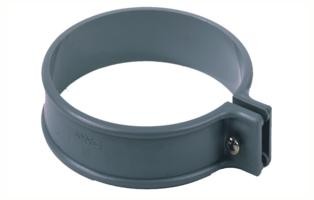 PVC OPHANGBEUGEL 100MM GRIJS