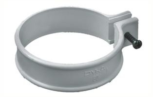 PVC OPHANGBEUGEL 80MM WIT