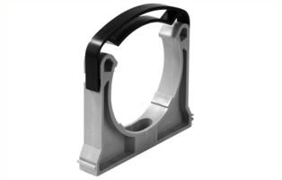 PP KLEMZADEL 63MM (GRIJS/ZWART)