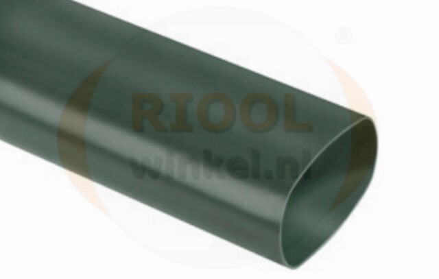 DYKA AIR OVAAL INSTORTKANAAL 195x2,5mm GROEN L=5m