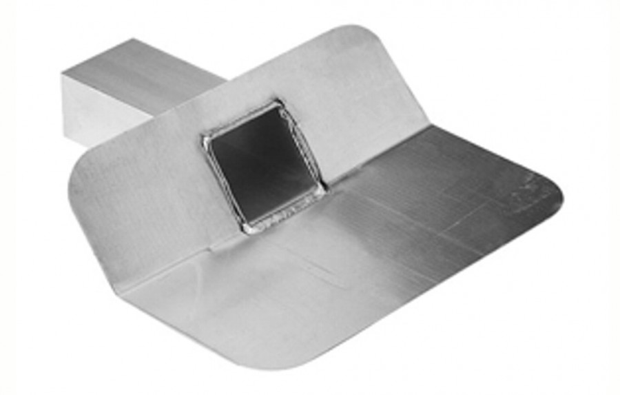 HWA ALUMINIUM PLAKPLAAT 60X100MM DICHT 45�
