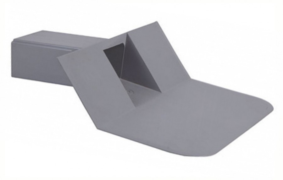 KIEZELBAK U 6x10cm ABS