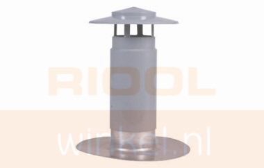 LOSSE PVC BOVENKAP VAN ONTLUCHTING 50mm