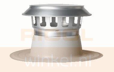 ALUM. E.W. ONTL.KAP 450mm Gela