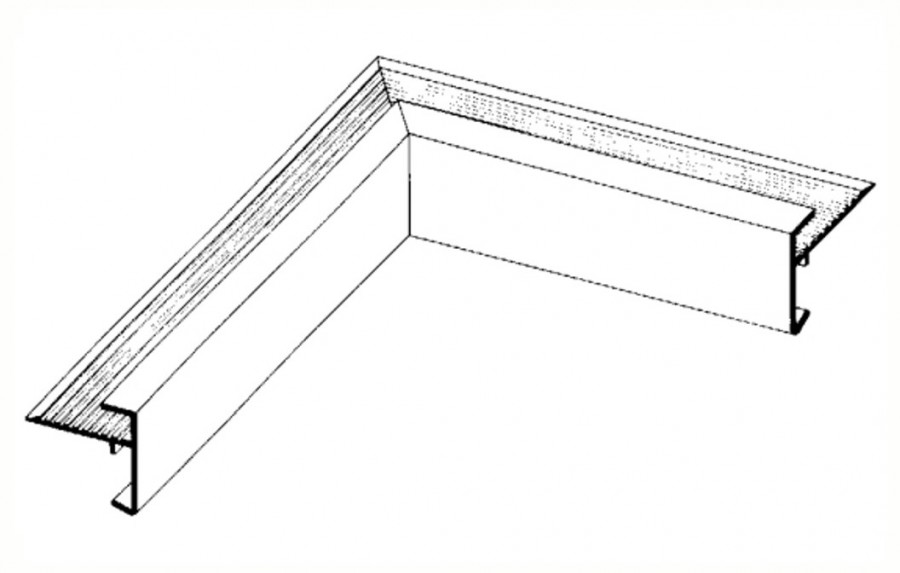 ALUM.DAKTR. 35x35 BINN.HOEK