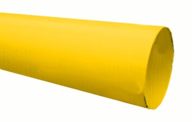 PVC-A GASBUIS 90 x 2,2 x L10000 KL41 GIVEG GEEL