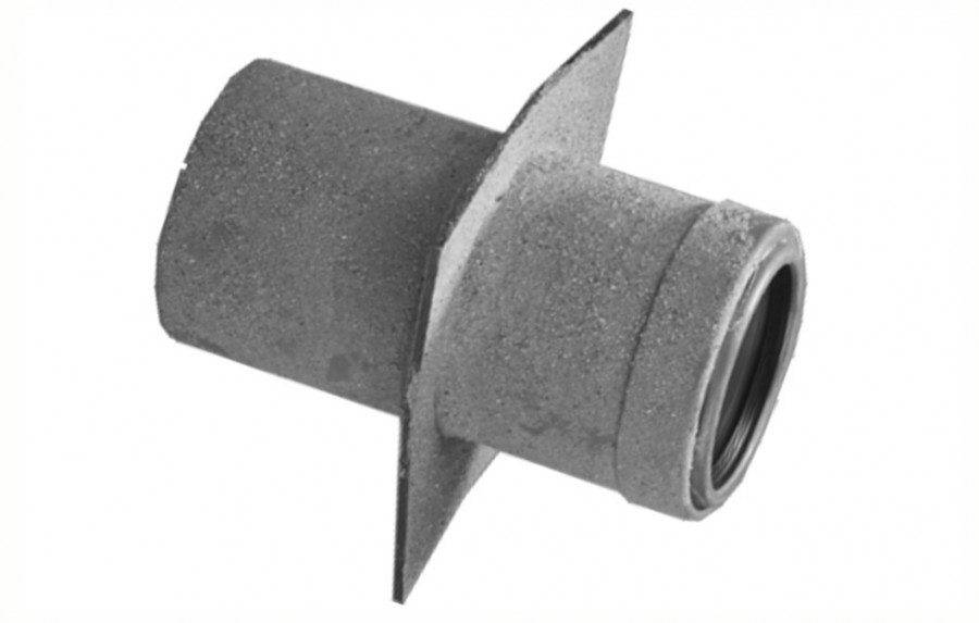 PVC MUUR DOORVOER 75 x L300mm SPIE / MV (BEZAND)