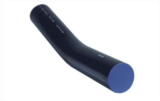 PE100 GETROKKEN BOCHT 160MM 22GR PN10