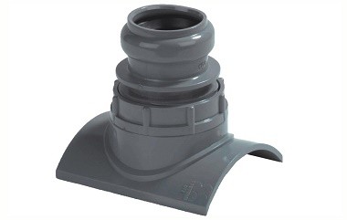 PVC SCHROEFZADEL 125 x 50 mm MV