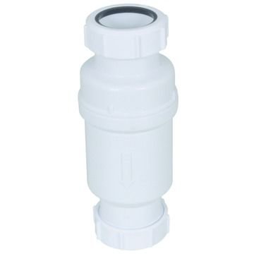 PP COMPAKT SIFON 5/4' x 32mm VERTIKAAL WIT