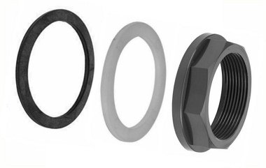 HD AFD.RING VLAK 3/4'