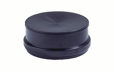 PP AFSLUITKAP 125mm 1xMV ZW