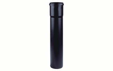 PP VERLENGDE INBOUWMOF 110mm 1xMV ZWART