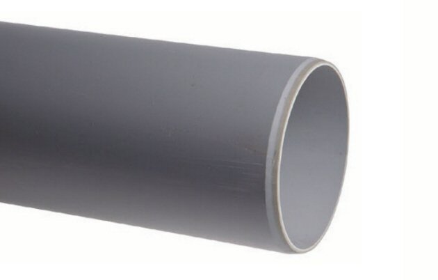 PVC BUIS 40 x 3,0 x L= 1000 mm GRIJS - SN4