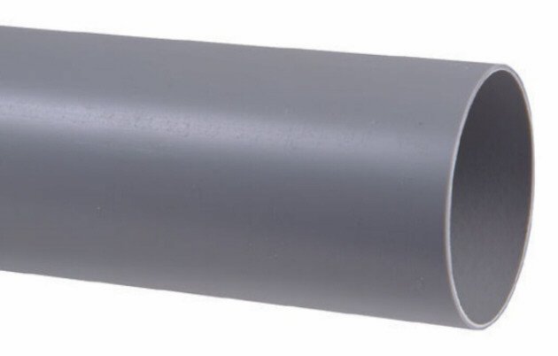 PVC BUIS 80 x 1,5 x L= 2000 mm GRIJS