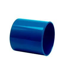PVC MOF 75MM BLAUW