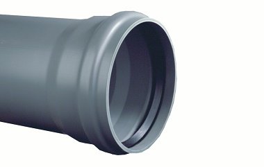 PVC BUIS 250 x 7,3 x L= 5000 mm GRIJS - SN8 - MOF/SPIE